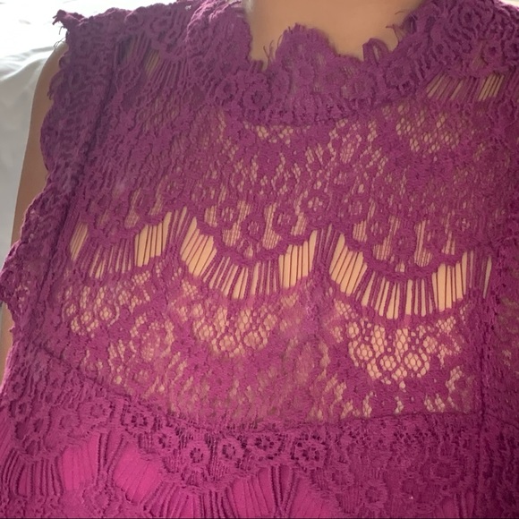 Free people raspberry dress - Picture 3 of 8